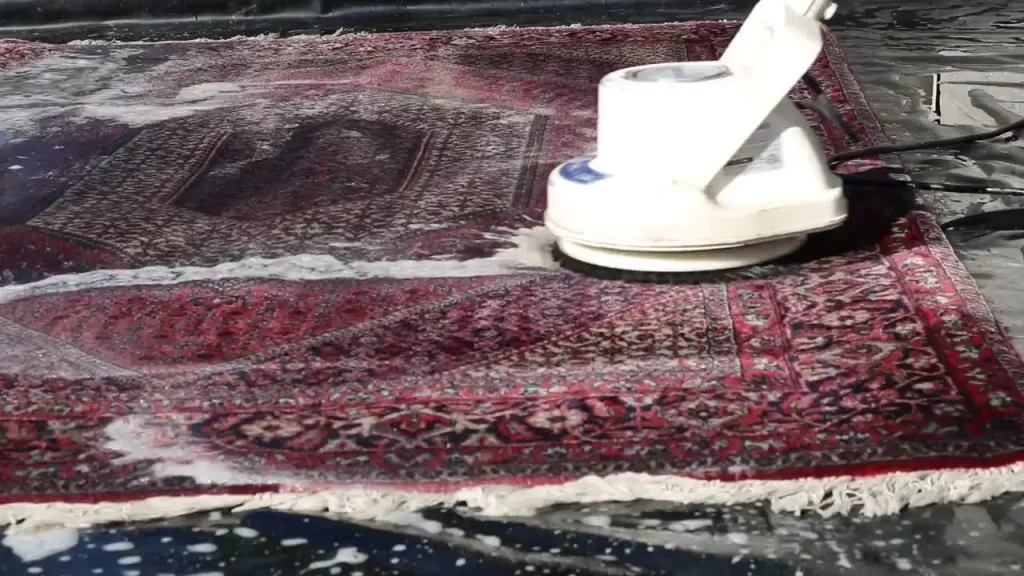 قالی شویی در شهر قدس