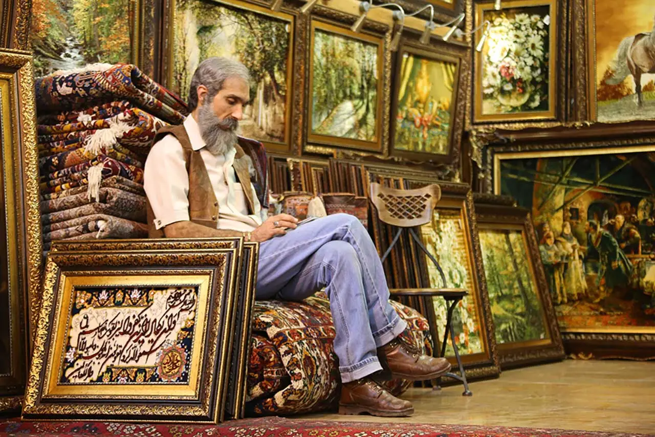شستشوی تابلو فرش دستباف
